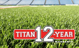 A-Turf Titan 12-year warranty