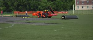 A-Turf field replacement project at Elizabethtown College in PA