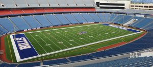 A-Turf Titan on football field at New Era Field for NFL Buffalo Bills