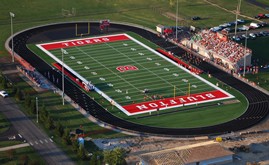 A-Turf on Bluffton-Harrison High School football field