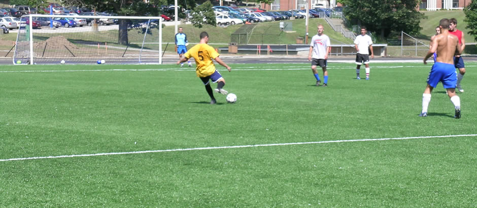 A-Turf soccer field at Brandeis University in ...