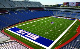 A-Turf Titan artificial turf field at Buffalo Bills New Era Field in Orchard Park, NY