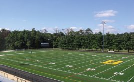 A-Turf athletic artificial turf field at The Bullis School in Potomac, MD