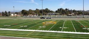 A-Turf Titan on athletic field at Marine Corps Base Camp Pendleton
