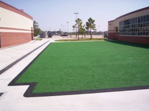 A-Turf play area at J. Frank Dobie High School in Houston, TX