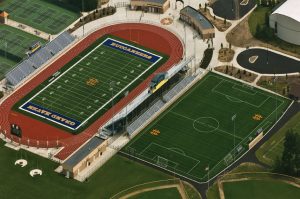 A-Turf on two field complex at Grand Haven High School in Michigan