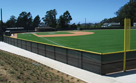 A-Turf baseball field at Half Moon High School in California