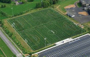 Multi-sport A-Turf fields at Hempfield High School in Landisville, PA