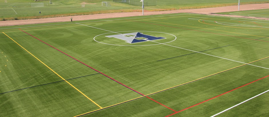 A-Turf on multi-sport artificial turf field at The Hill School in Pottstown, PA