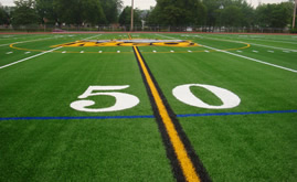 A-Turf Titan on McQuaid JesuitHigh School multi-sport athletic field