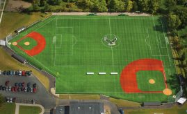 A-Turf on multi-sport artificial grass field at North Collins High School