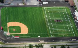 A-Turfont multi-field artificial grass complex at St. Joseph's Collegiate Institute