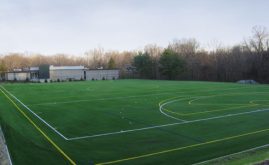 Multi-sport artificial turf field with A-Turf at Stuart Country Day School in Princeton, NJ