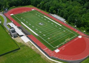 A-Turf on multi-sport field at Yorktown High School