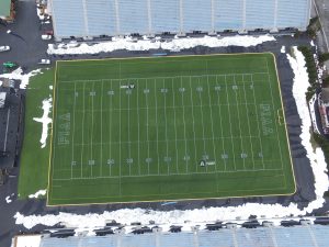 Hershey Park Stadium Construction on 2/5/2016