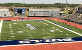 university bulls synthetic turf field