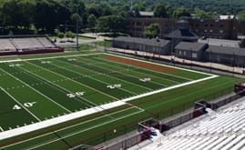 Albright College’s 85,112 s.f. A-Turf® Titan multi-sport field was installed in 2015.