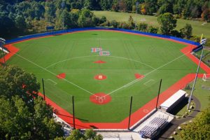 A-Turf Titan artificial grass turf field at SUNY Purchase College