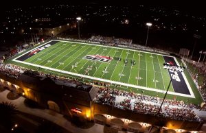 Southeastern University’s 83,363 s.f. A-Turf® Titan multi-sport field was installed in 2014.
