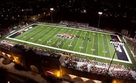 Southeastern University’s 83,363 s.f. A-Turf® Titan multi-sport field was installed in 2014.