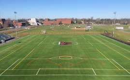 Lacrosse is one of the sports played on new A-Turf field at SUNY Potsdam State