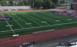 Chartiers Valley’s 82,000 s.f. A-Turf® Premier XP multi-sport field was installed in 2016.