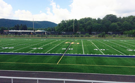 Notre Dame High School’s 83,000 s.f. A-Turf® Titan multi-sport field was installed in 2014.