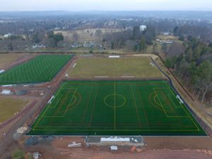 Phoenixville Area School District’s A-Turf® multi-sport and softball artificial grass turf fields were installed in 2016.