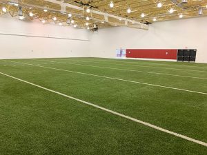 Erie Community College Indoor Gym Featuring Repurposed A-Turf Titan