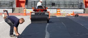 ShockPad: over the base and under the turf