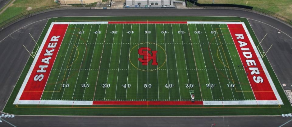 Shaker Heights High School Artificial Turf Football Field
